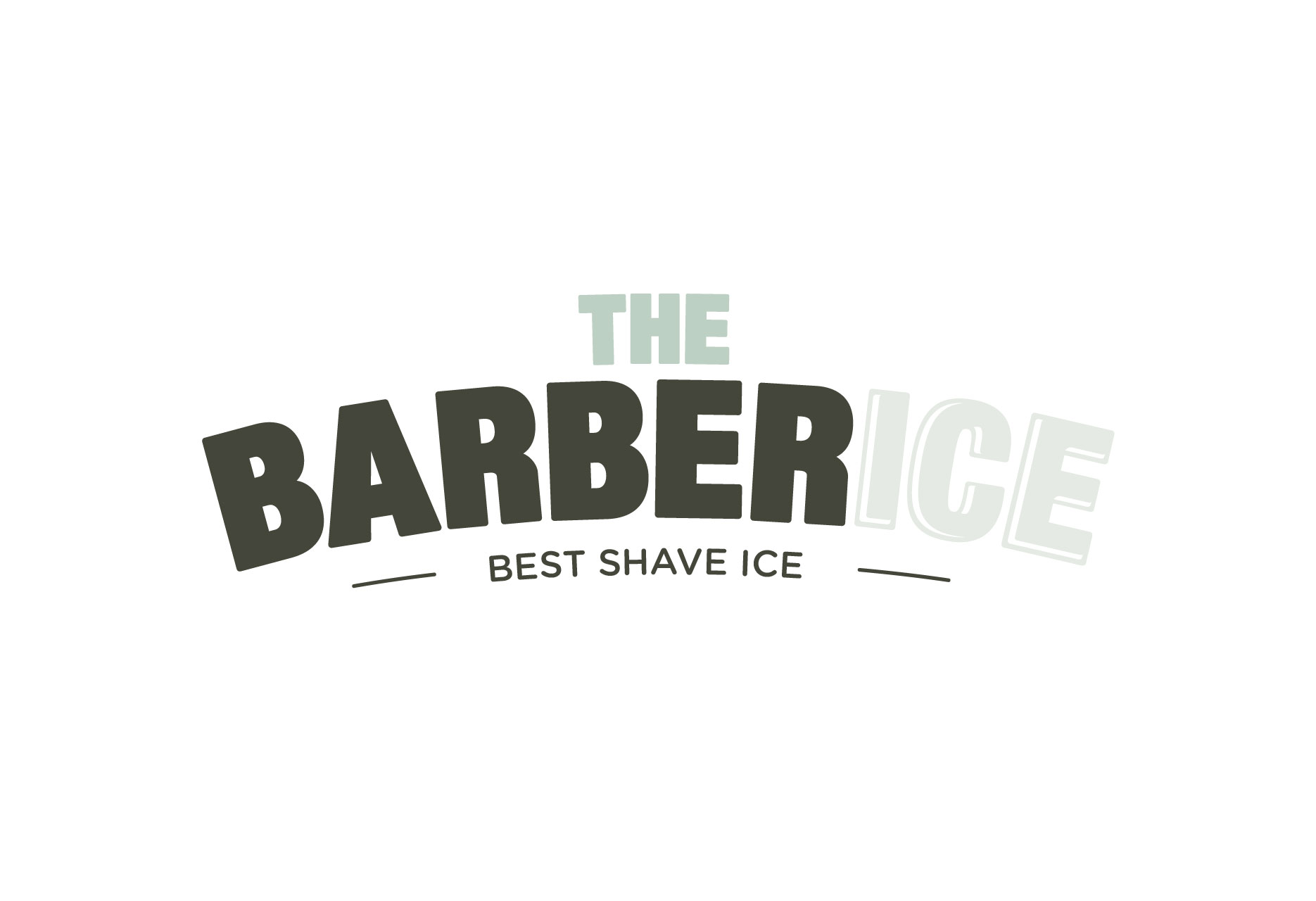 Ice cream brand design Barberice - branding / illustration - 2014