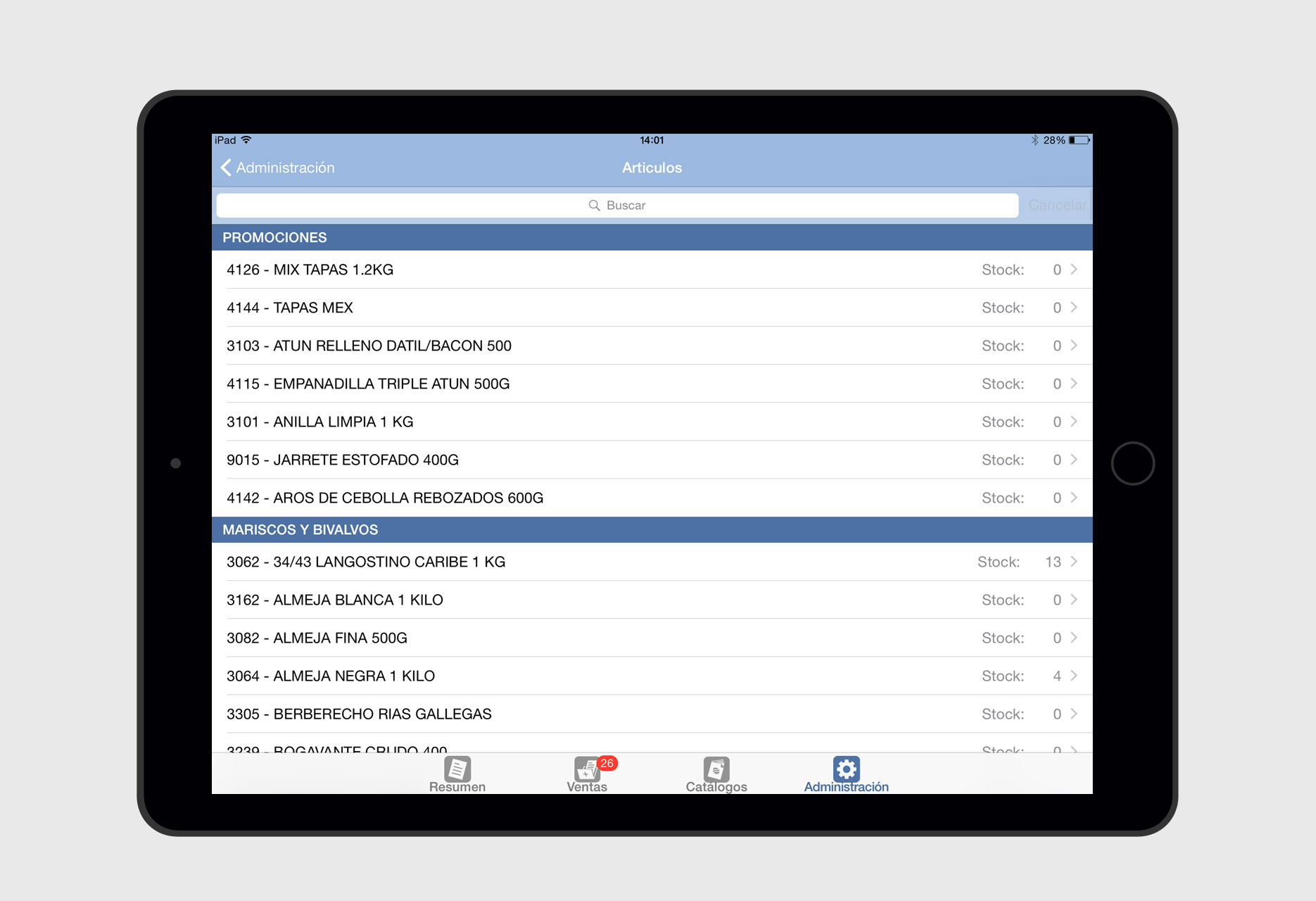 iPad application Delivery App Dona Dona - mobile app / iOS development