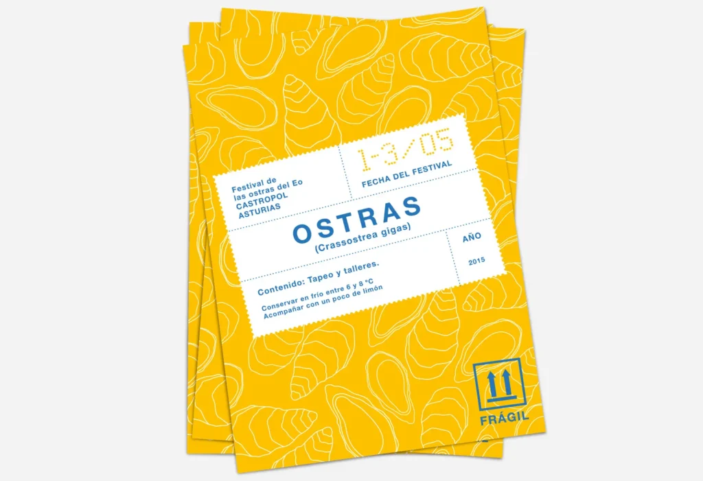 Cartel Festival Ostras del EO