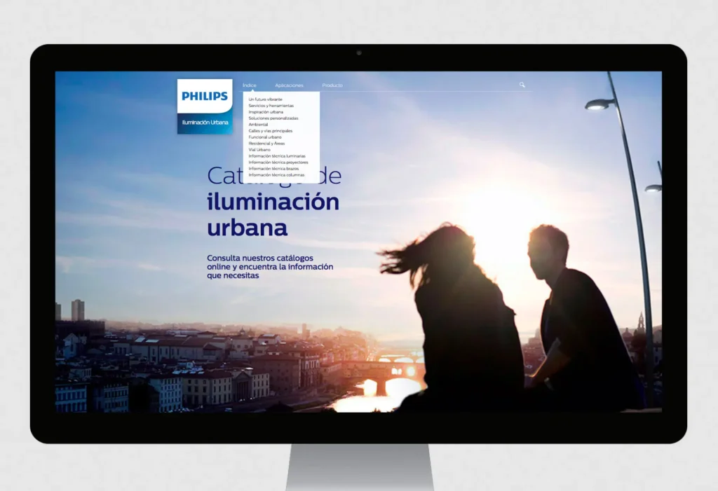 Imagen del Índice del Catálogo Online de Phillips, Iluminación Urbana