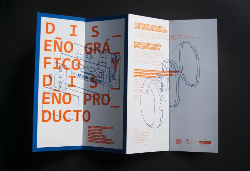 Folleto de Diseño Gráfico - Diseño de Producto de Esapa